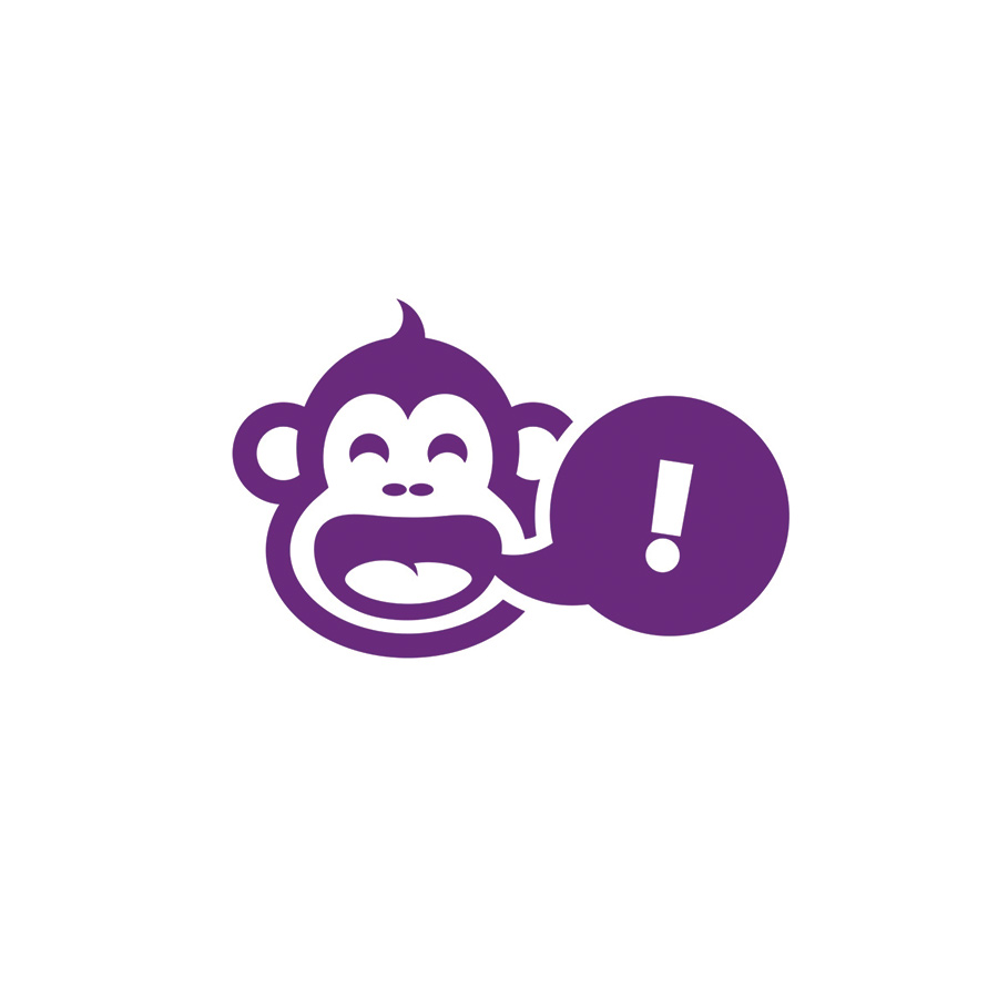 Loud Monkey Logo Design